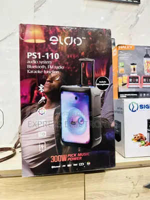 Available Now at Store Eldo Ps1-110 Single 12" With Mic —Speaker