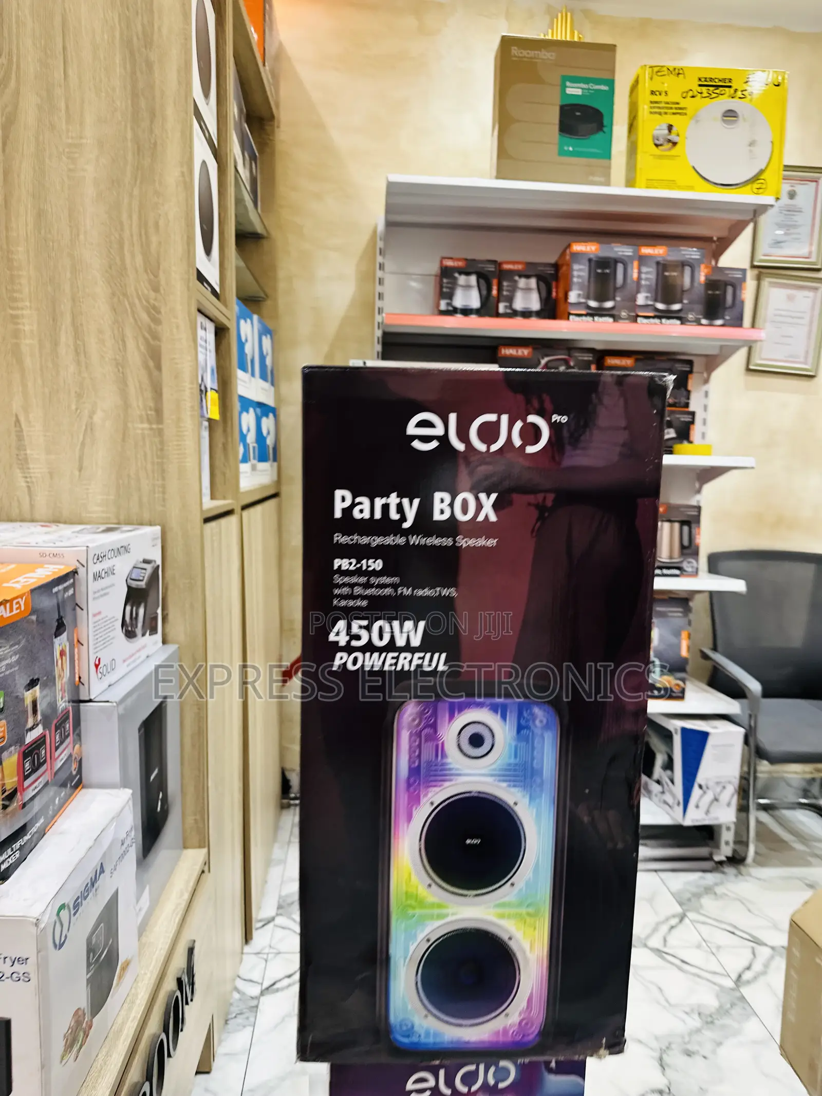 Highly Recommended Eldo Pb1-100 Double 6,5" Wireless Speaker