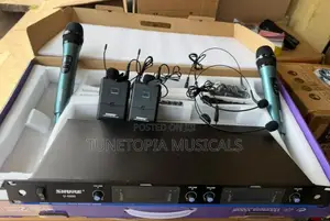 Shure U-6600 Wireless Microphone System (2hand,2lapel)