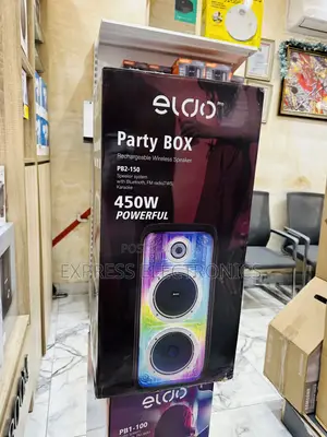 Spectacular Performance Eldo Pb1-100 Double 6,5"Wireless Speaker
