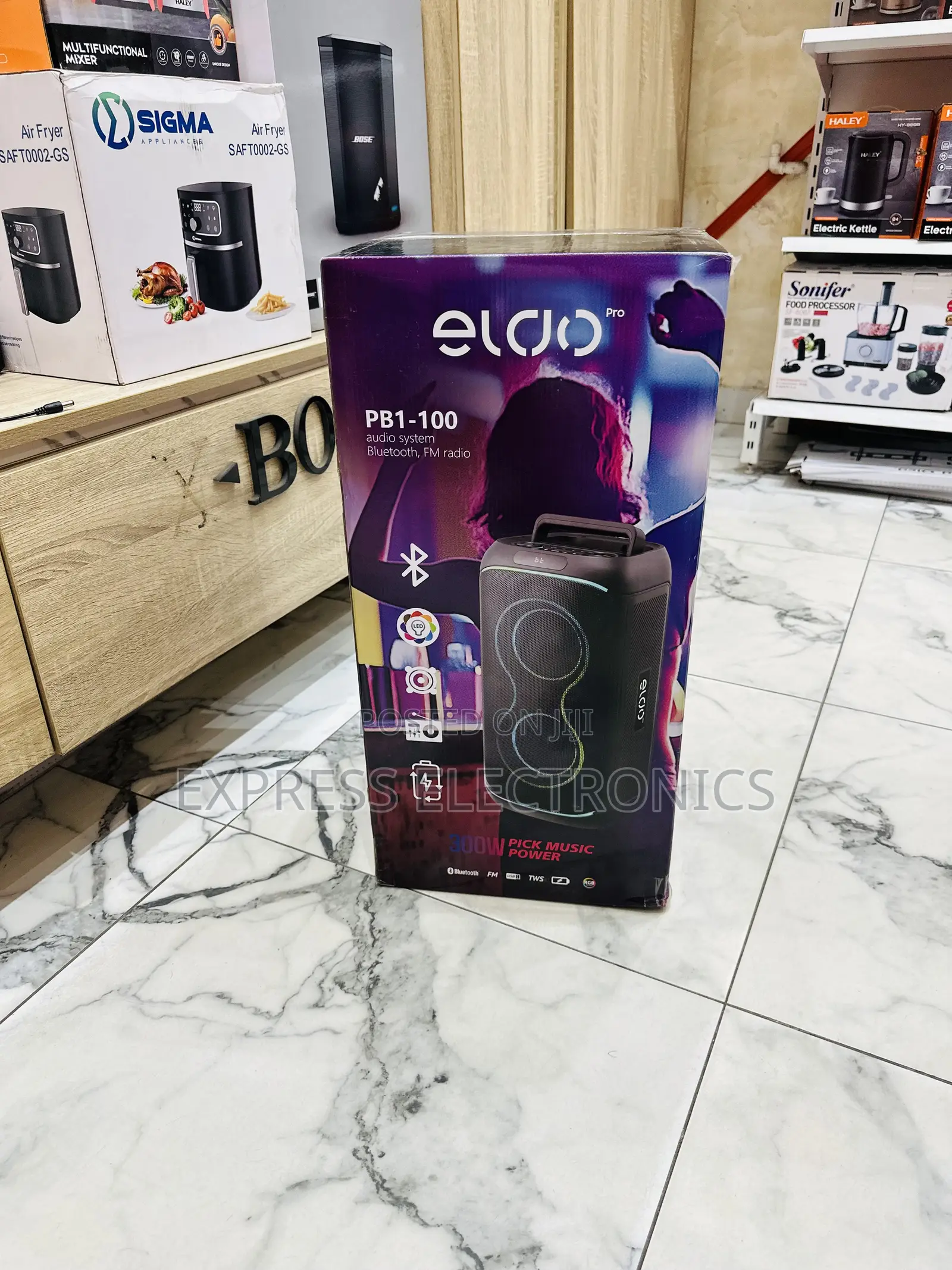 Get a New Eldo Pb2-150 Double 8"Speaker Wireless