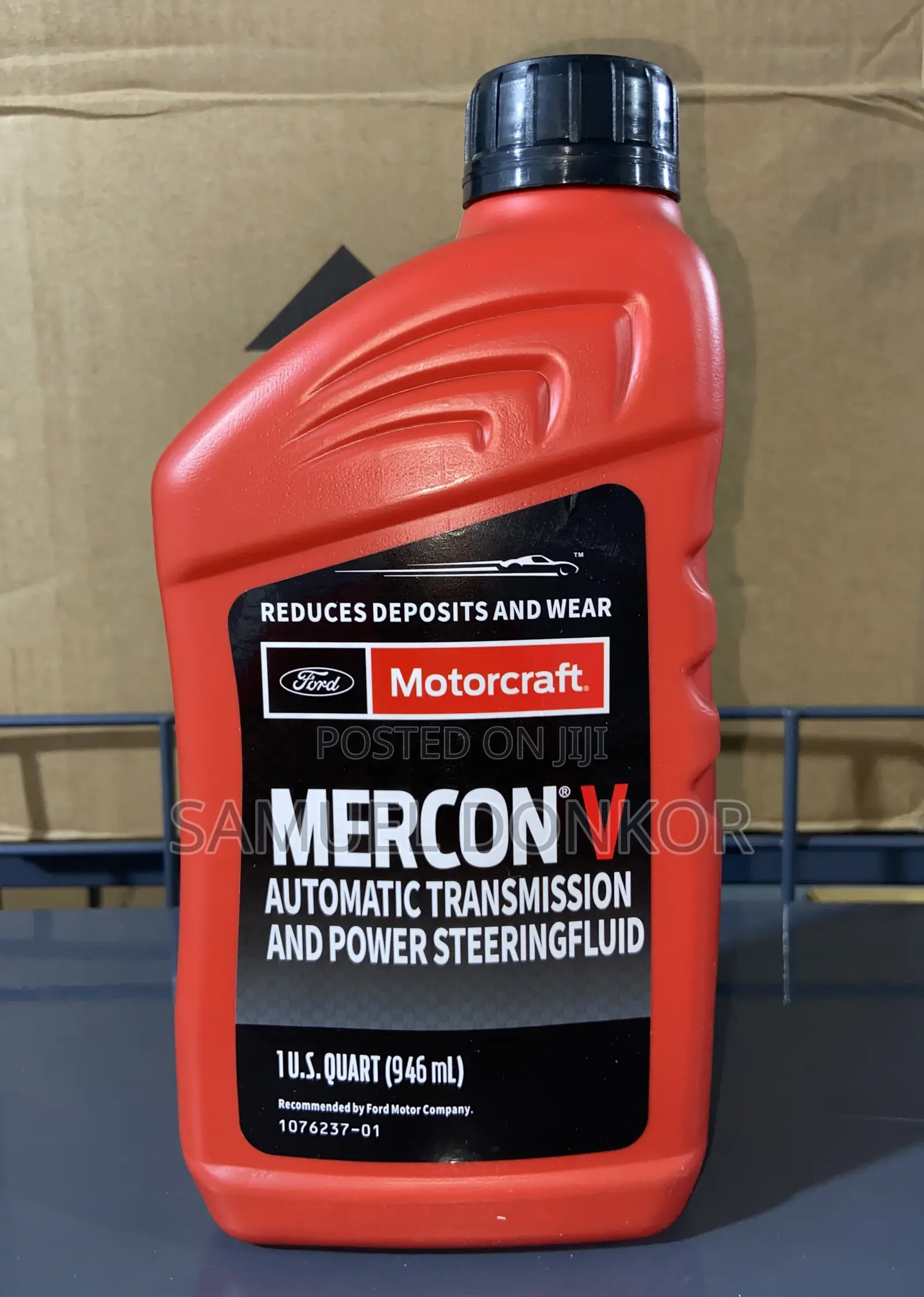 Ford Motorcraft Mercon v Atf and Power Steering Fluid