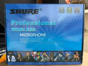 Shure Uhf Professional Wireless Microphone System (Hand Andlapel)