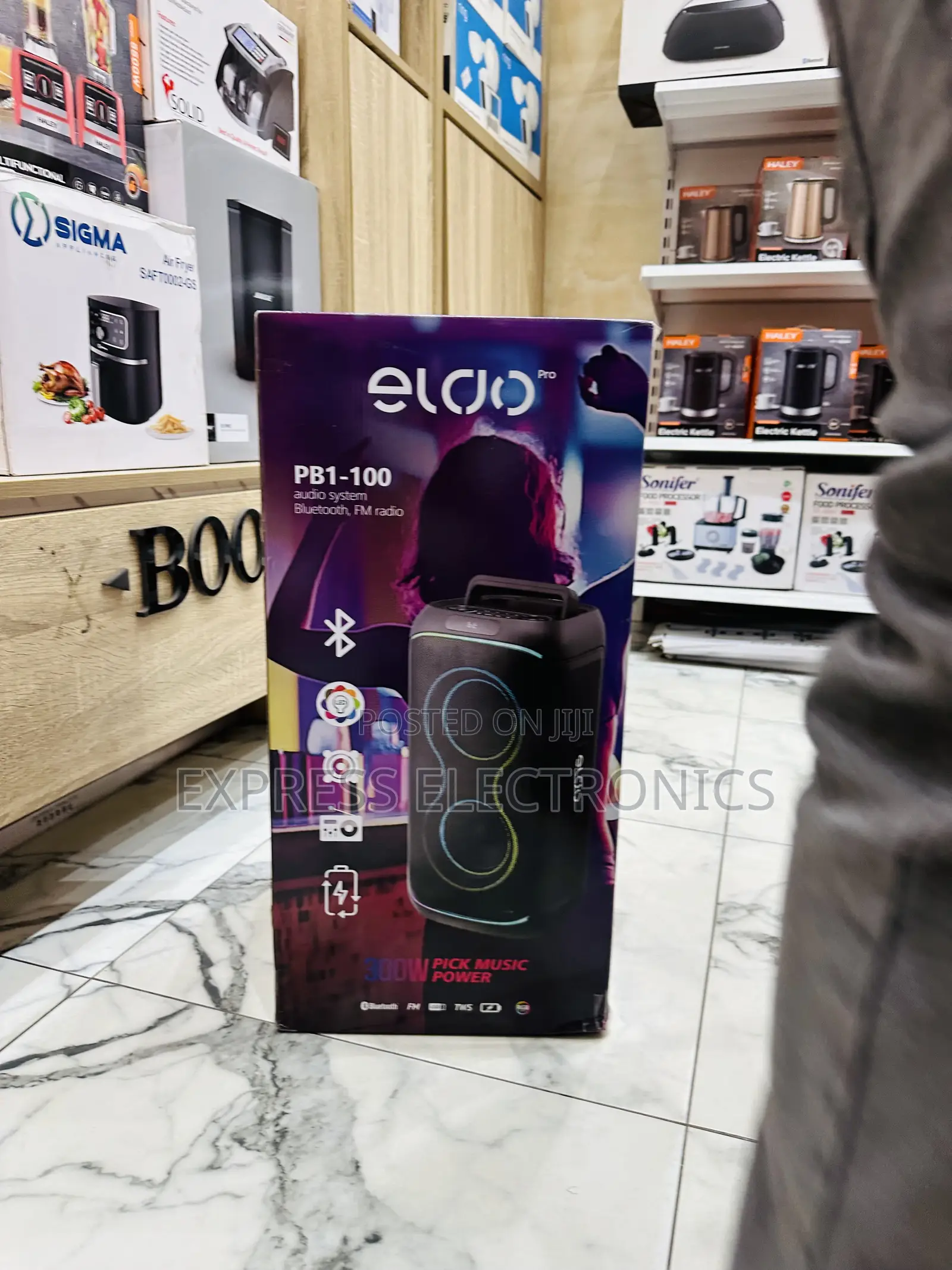 Shop From 10gig Store Eldo Pb2-150 Double 8"Speaker Black Wireless
