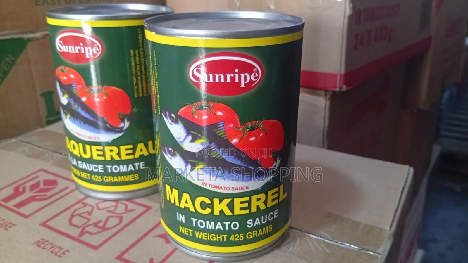 Sunripe Mackerel 425gx24