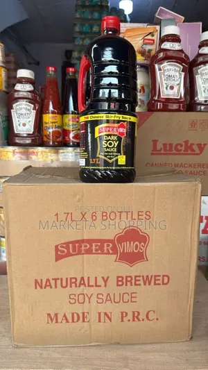 Super Vimos Dark Soy Sauce 1.7lx6