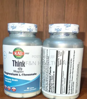 Think Magnesium, L- Threonate, 60 Tablets