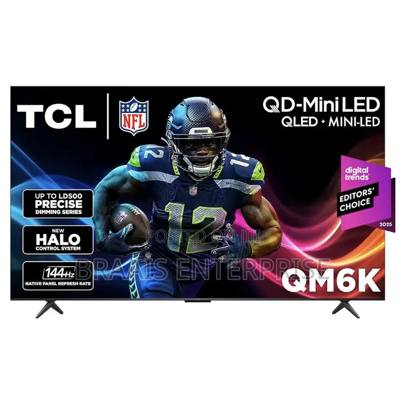TCL 85′′ Qd‐Mini Led Google Smart Tv