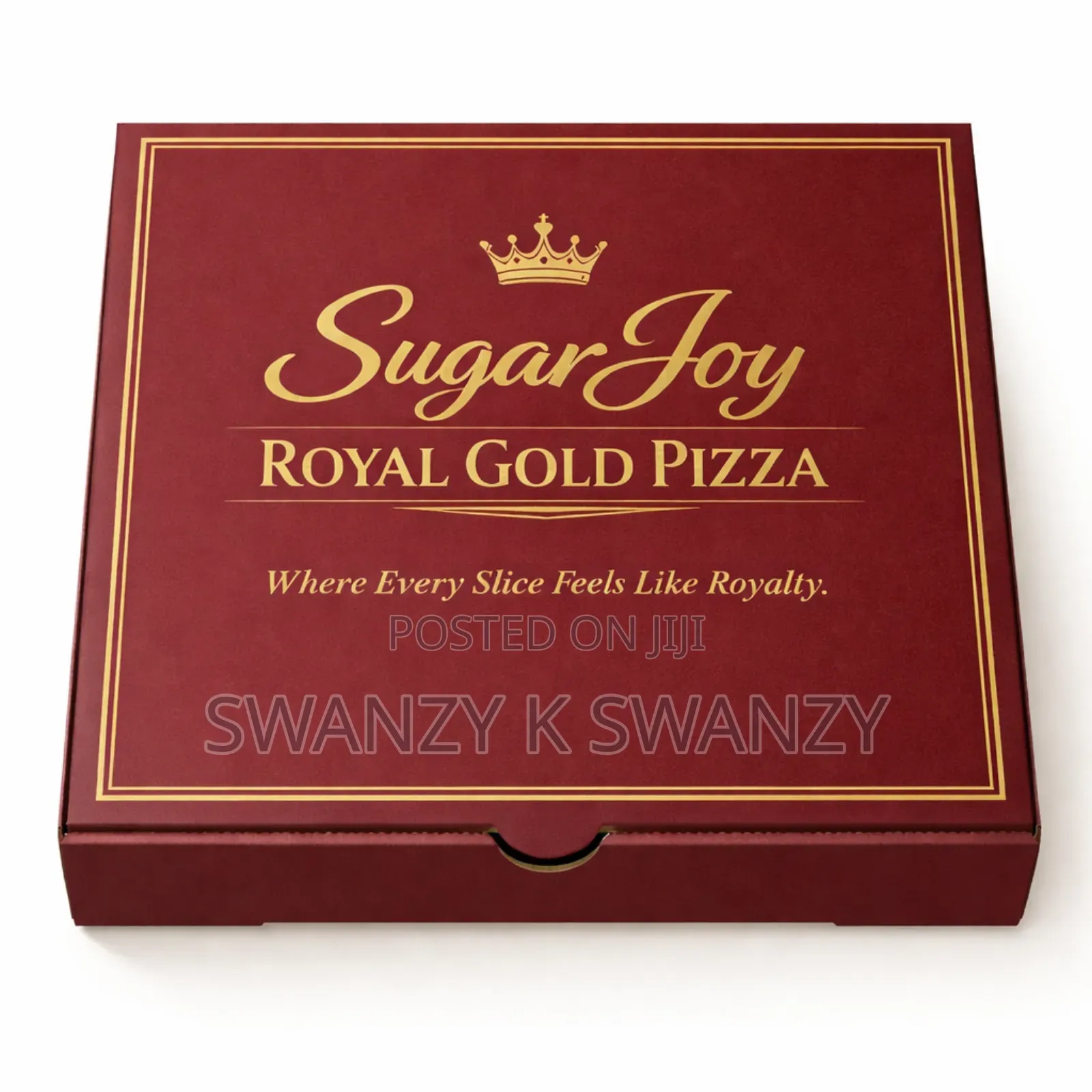 Sugar Joy Royal Gold Pizza