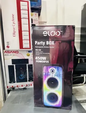 Order Quality Eldo Pb2-150 Double 8" Party Box Speaker(450watt)