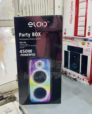 Order Unique Eldo Pb2-150 Double 8" Party Box Speaker(450watt)Black.
