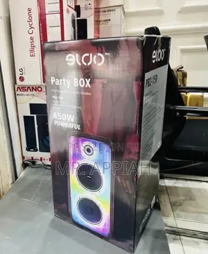 Get Premium Eldo Pb2-150 Double 8" Party Box Speaker(450watt) Black