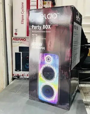 Shop Durable Eldo Pb2-150 Double 8" Party Box Rechargeable Speaker 