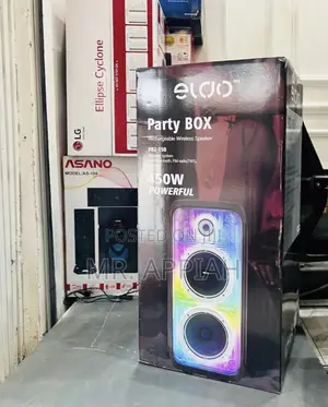 Choose Classic Eldo Pb2-150 Double 8" Party Box Rechargeable Speakee.