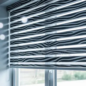 Ordering Romantic Zebra Curtain Blinds 