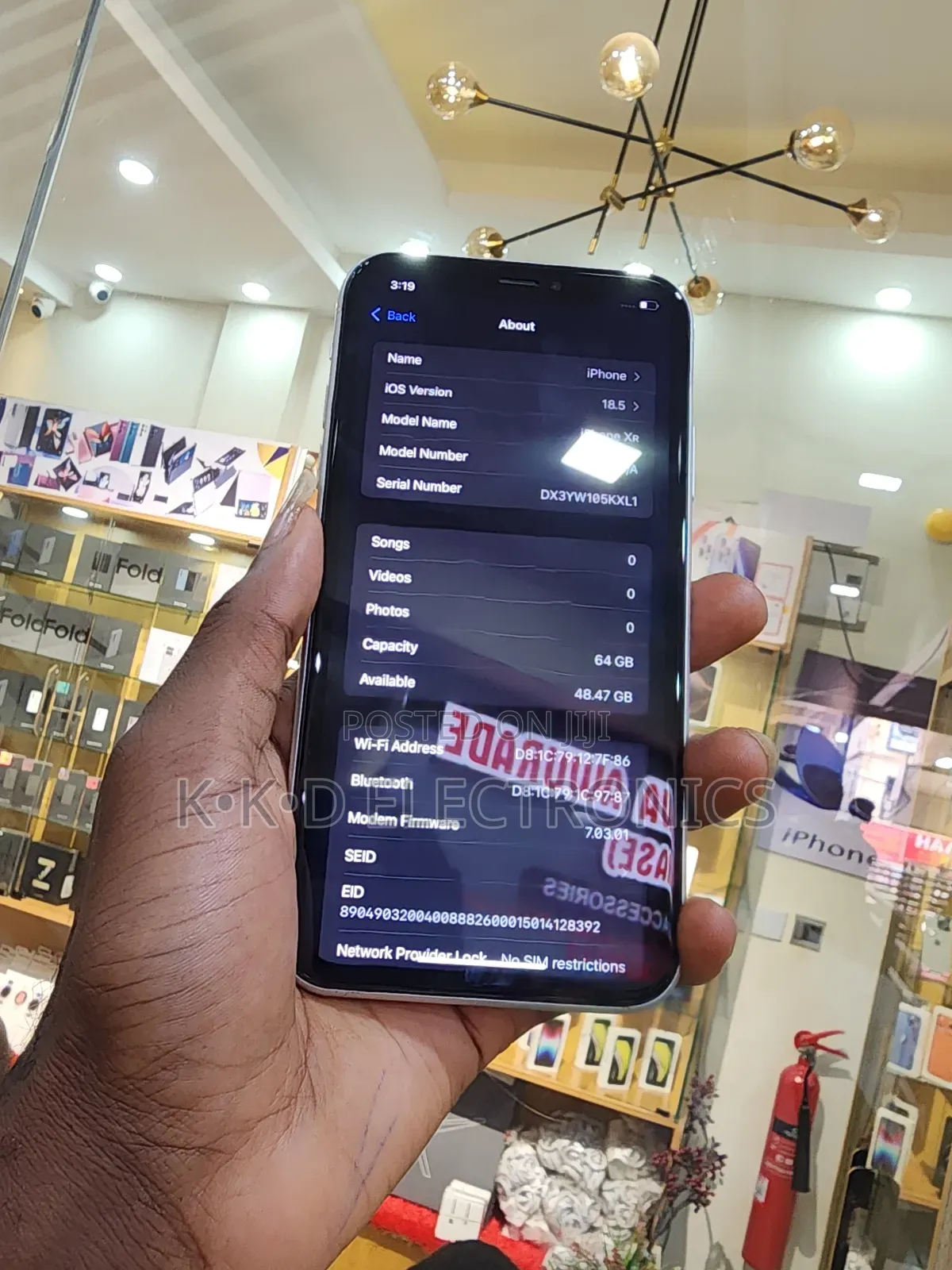 Apple iPhone XR 64 GB White