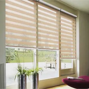 Bamboo Zebra Window Curtain Blinds