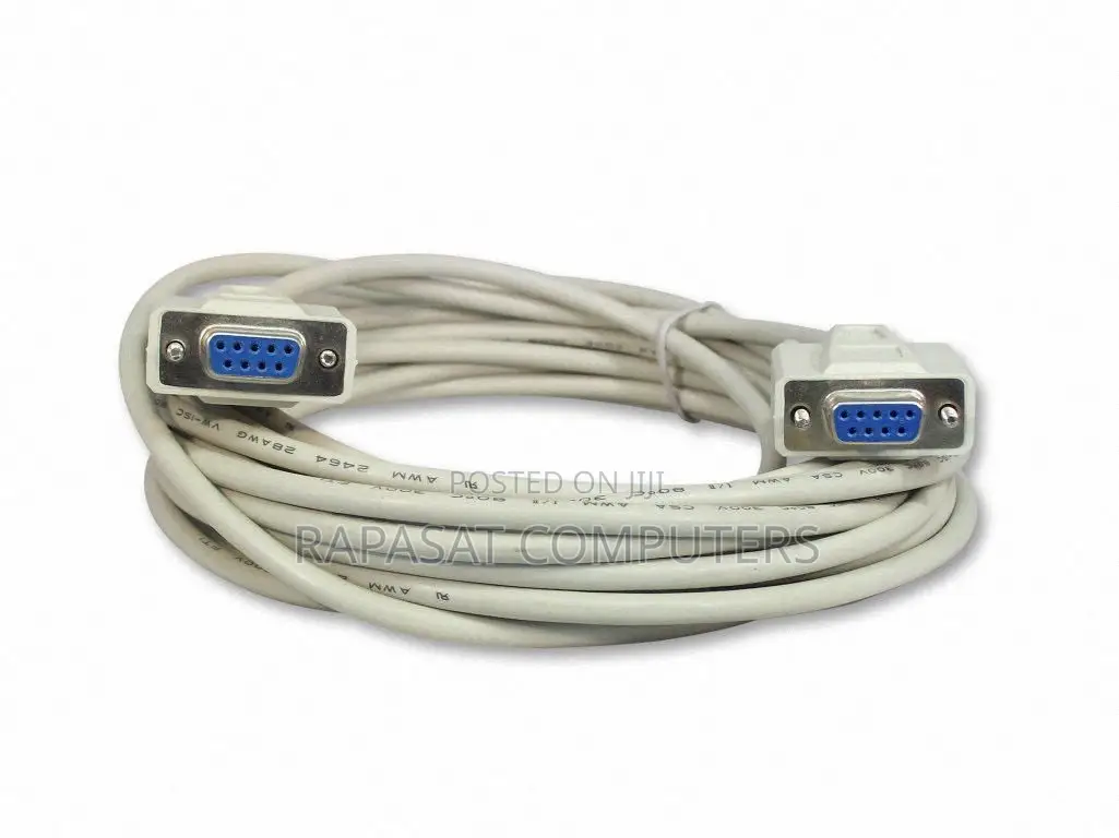 10m Serial Rs232 Db9 Female to Female Cable