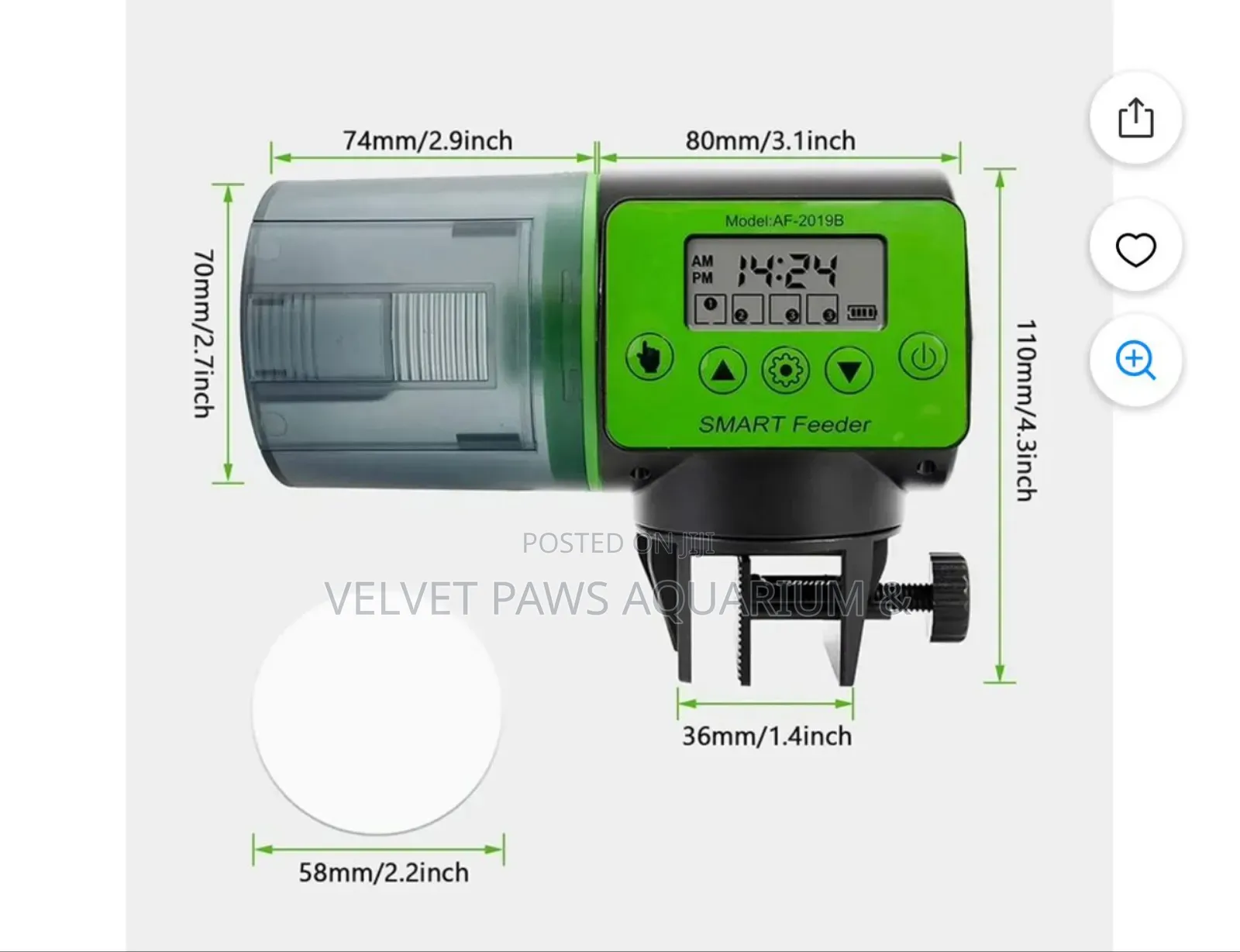 Automatic Feeder For Aquarium