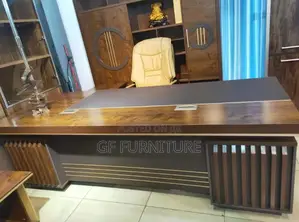 Executive L-Shaped Office Desk and Chair 2.0meters