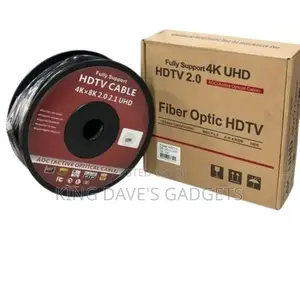 HDTV Uhd Fiber Optic Hdmi to Hdmi Cable 50m