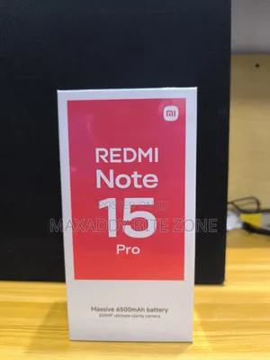New Xiaomi Redmi Note 15 Pro 256 GB Black