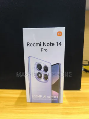New Xiaomi Redmi Note 14 Pro 256 GB Black