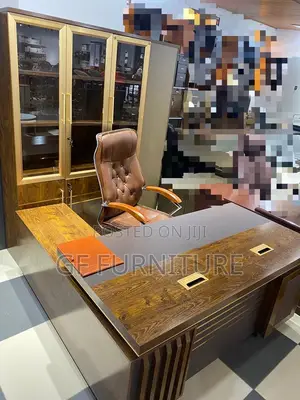 Director's Premium Executive Office Desk,Chair and Cabinet