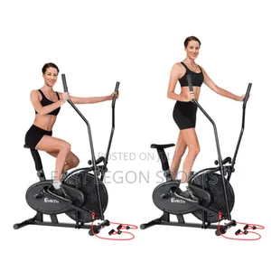 Exercise Bike Cross Trainer Stepper Elliptical Ride Station