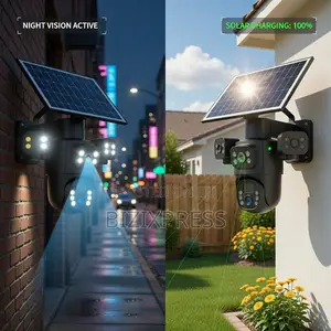 Triple Lens Wi-Fi Solar Camera