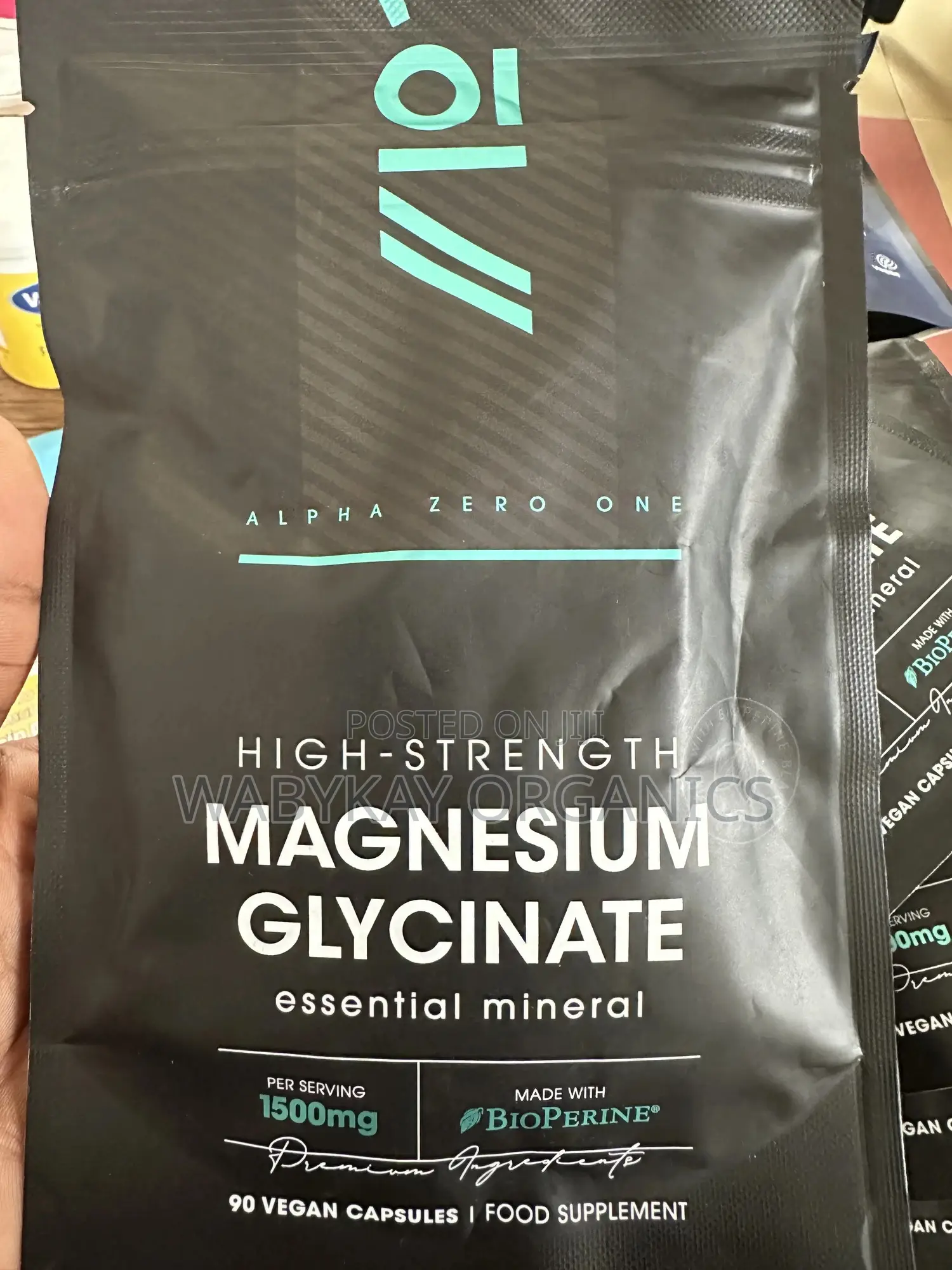 Magnesium Glycinate 1500mg, Extra Strength