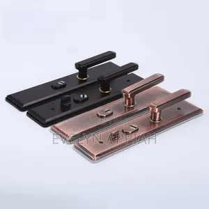 China Door Handle Black and Bronze