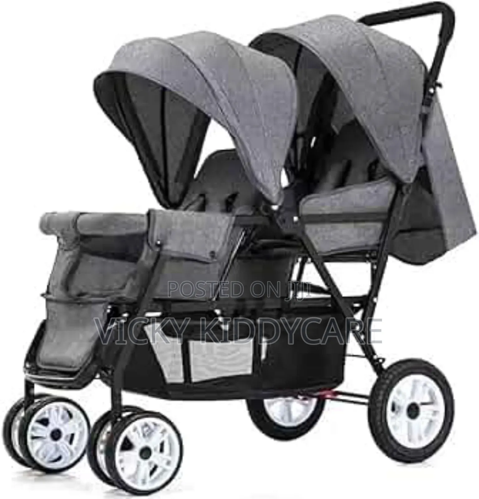 Front Back Twin Baby Stroller