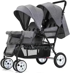 Front Back Twin Baby Stroller