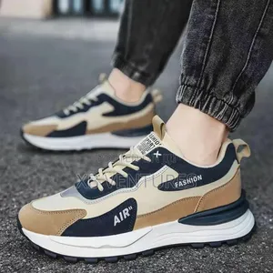 Men's
Non-Slip Running Shoes - Khaki
/Grey