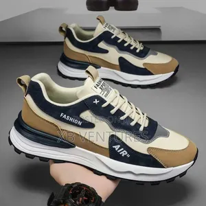 Men's
Non-Slip Running Shoes - Khaki
/Grey