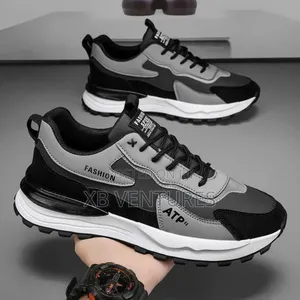 Men's
Non-Slip Running Shoes - Khaki
/Grey