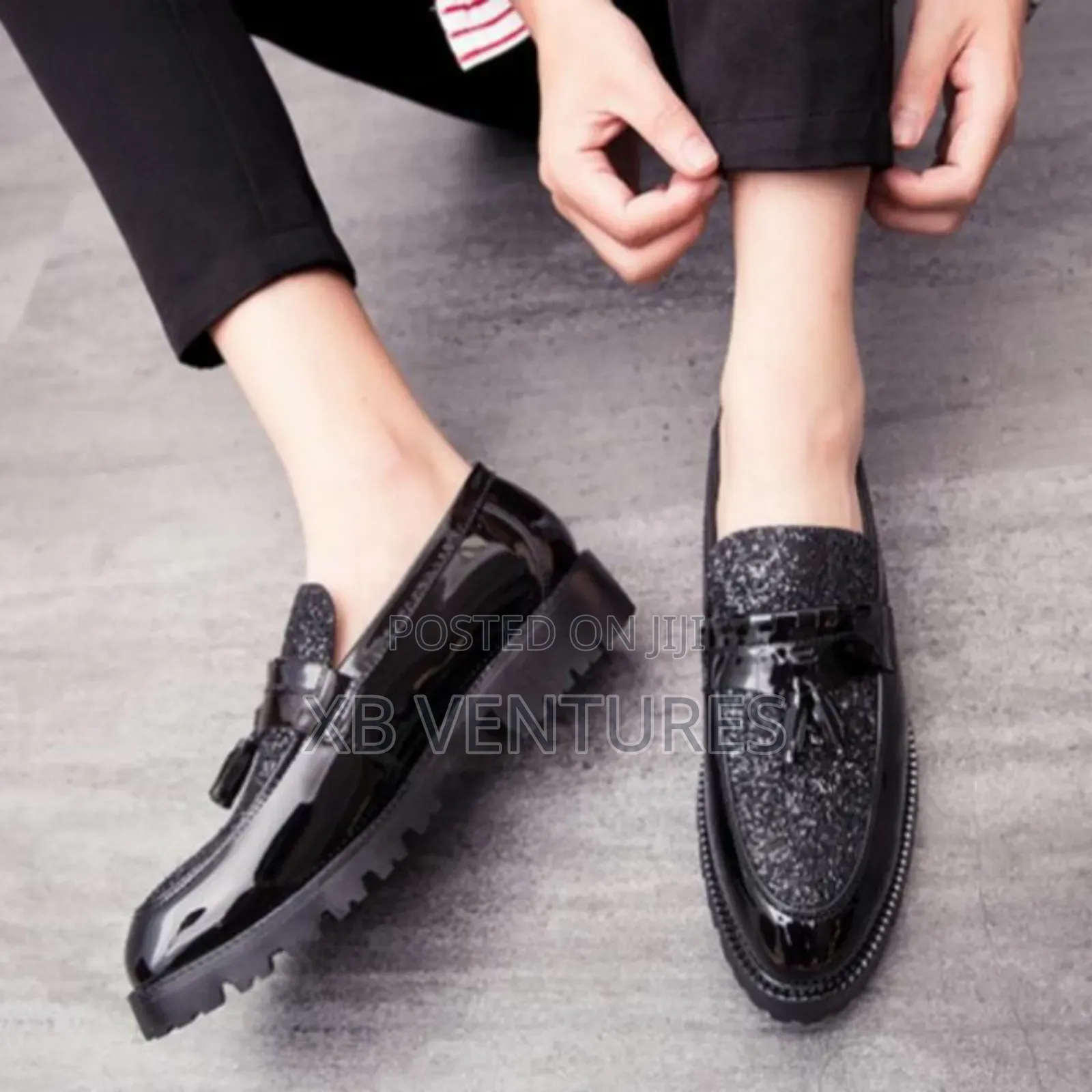 Classic Formal Golden Shoe