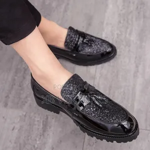 Classic Formal Golden Shoe