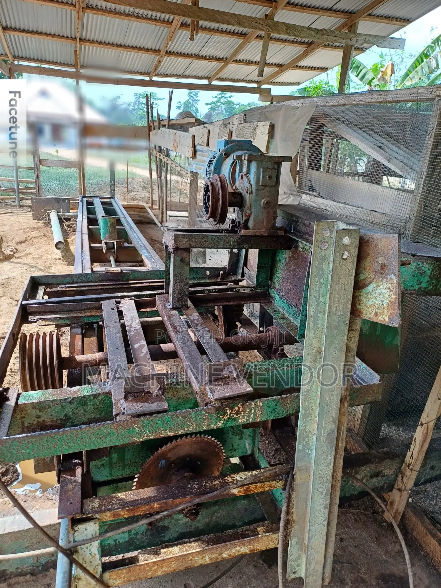 Bush Saw Mill Machine