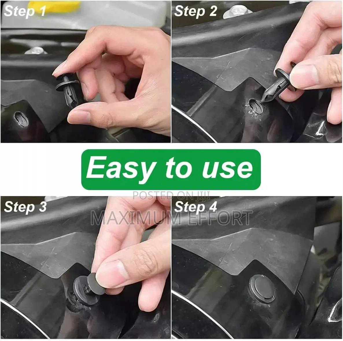 Car Bumper Door Clips/Rivets/Fastener Toyota Honda Hyundai Kia