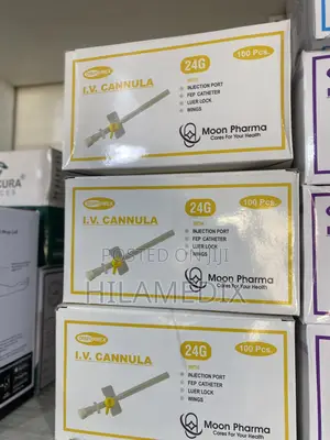 Iv Cannula 24g (Yellow)