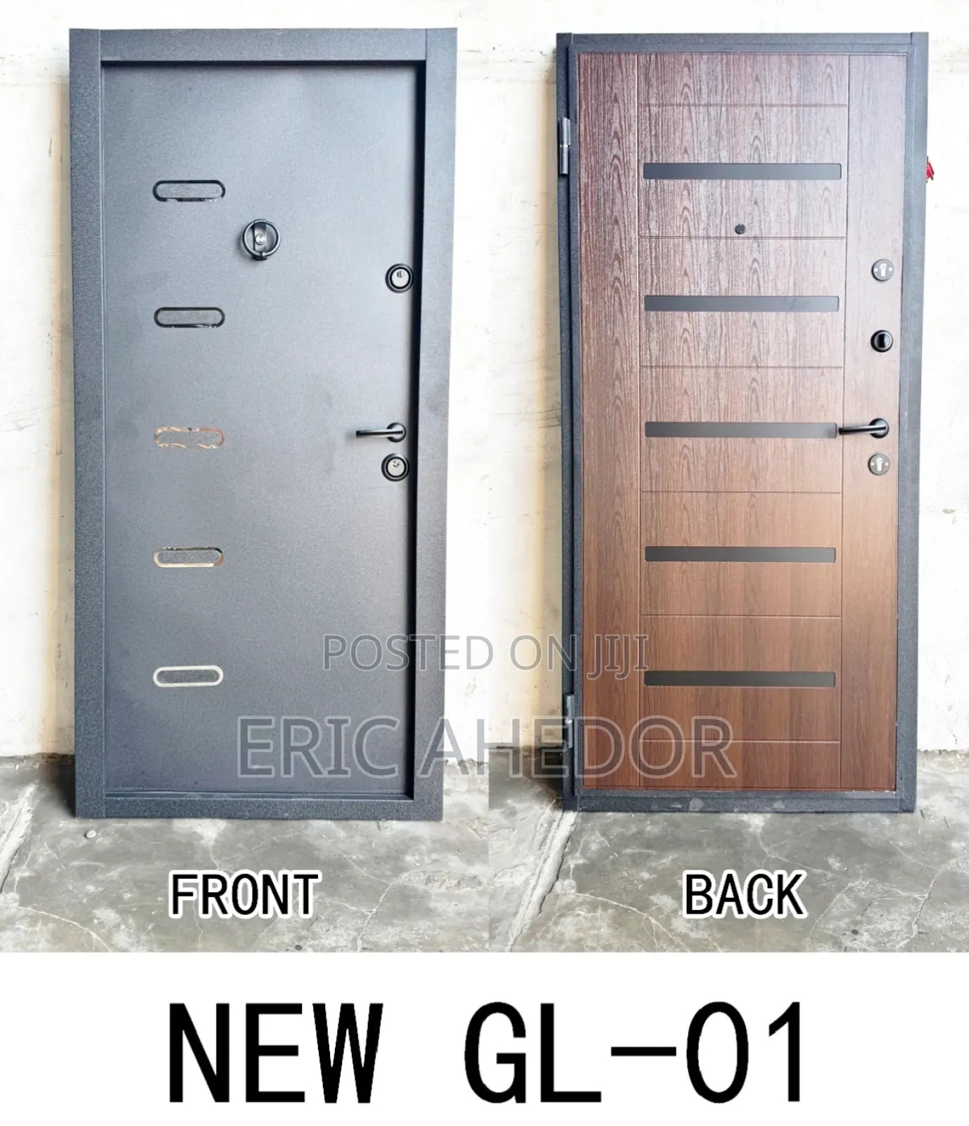 External Newly Arrival Security Door With Its Accessories