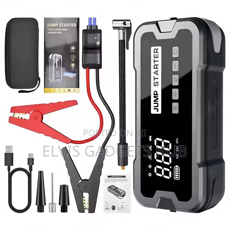 Car Jump Starter and Aur Compressor