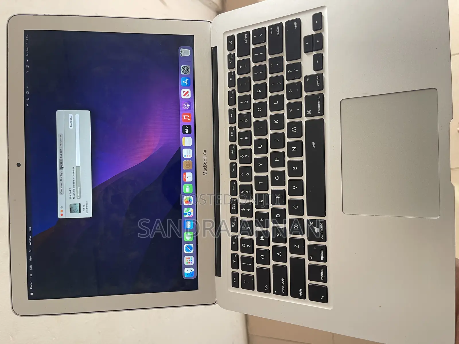 Laptop Apple MacBook Air 2015 8GB Intel Core i5 SSD 256GB
