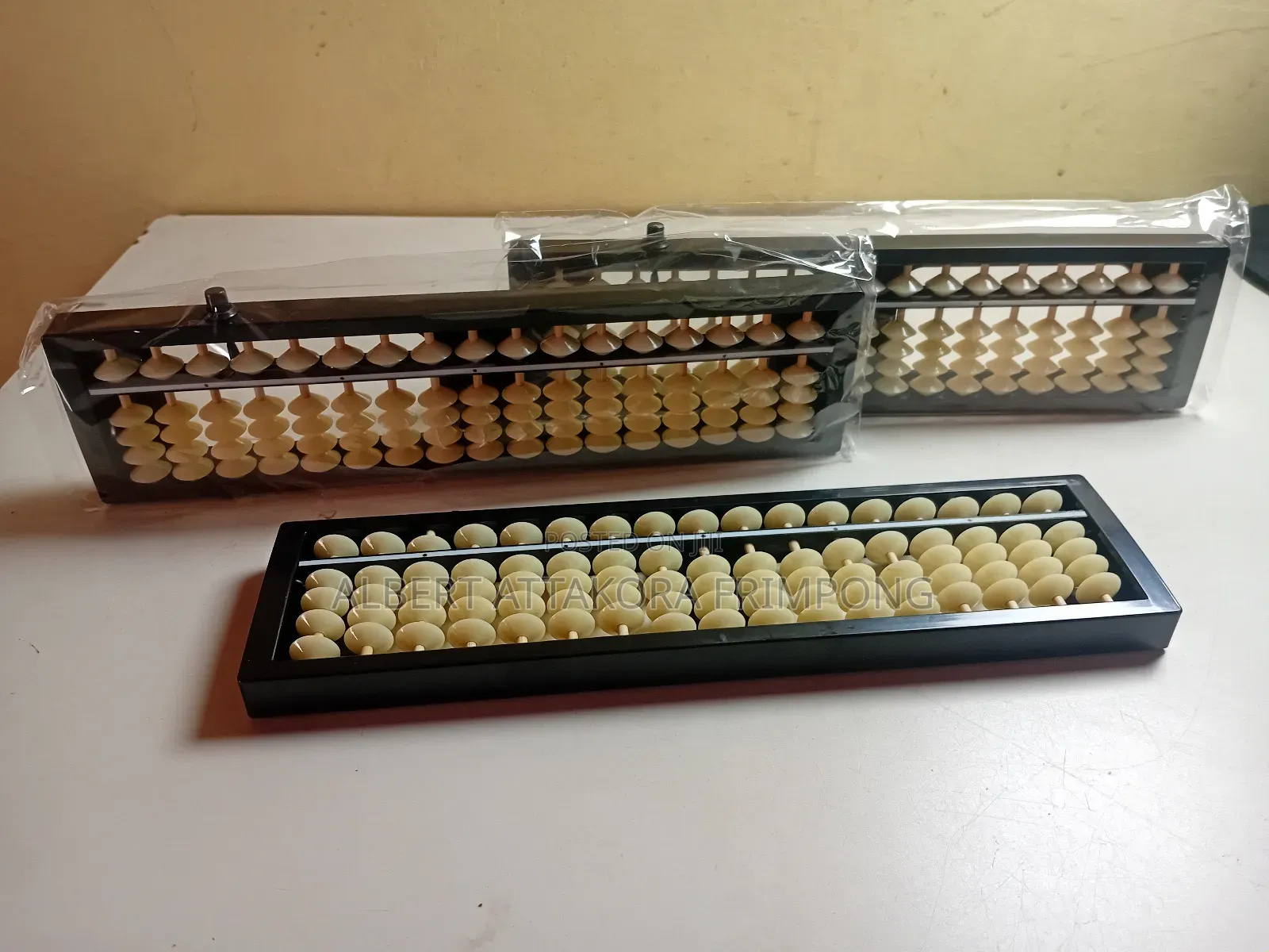 Abacus With Reset Button