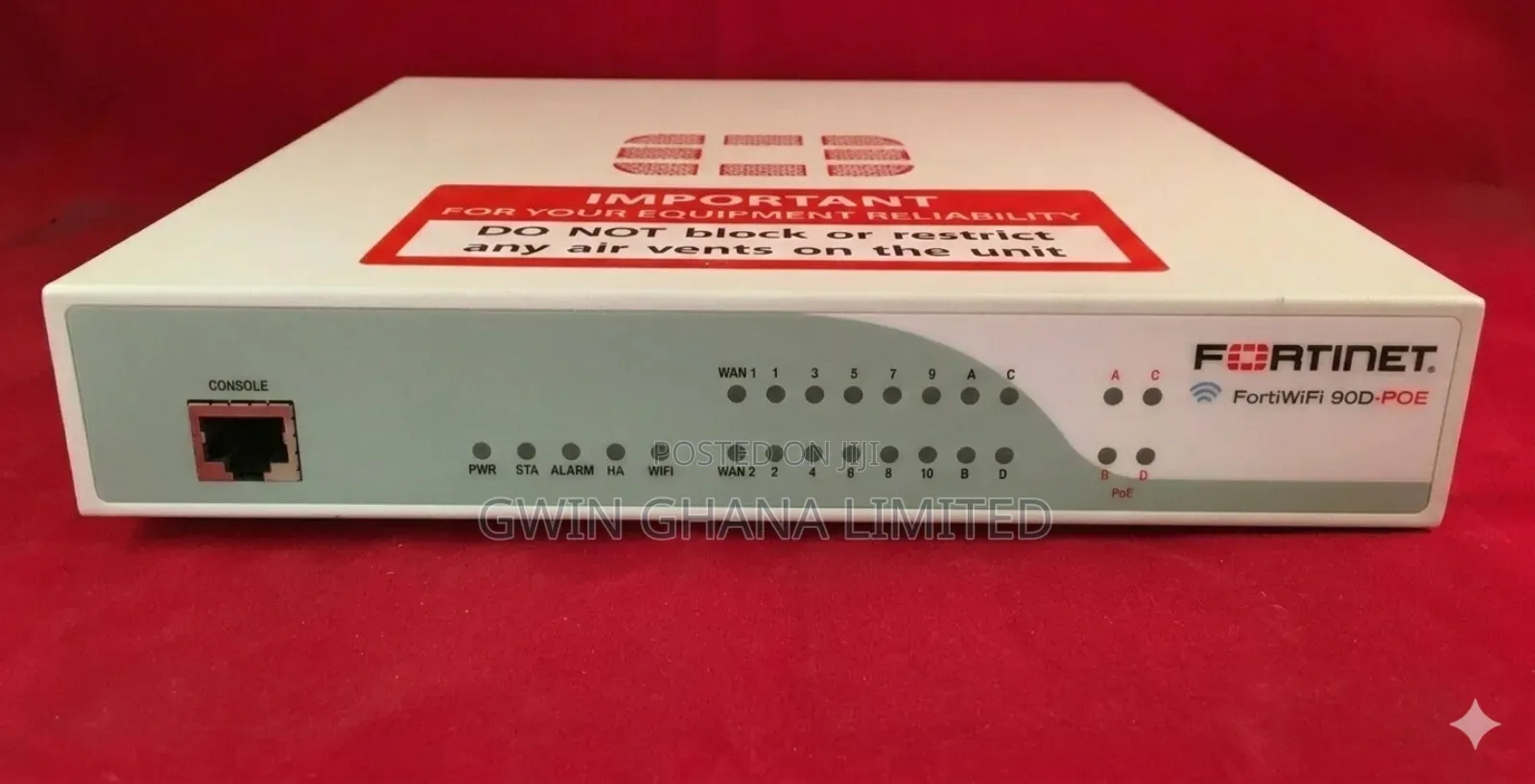 Fortiwifi 90d Firewall Wifi Router FWF-90d-Poe.