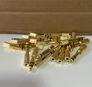6.35mm Male to 3.5mm Female Stereo Audio Adapters