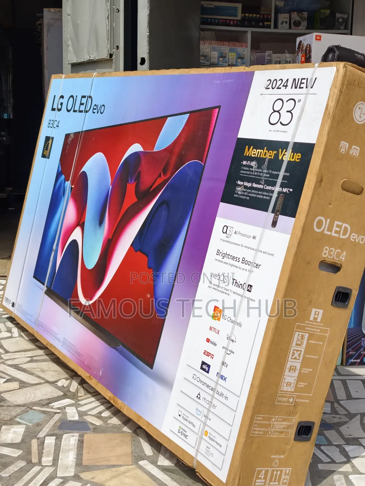 Lg C4, 83 Inches Tv