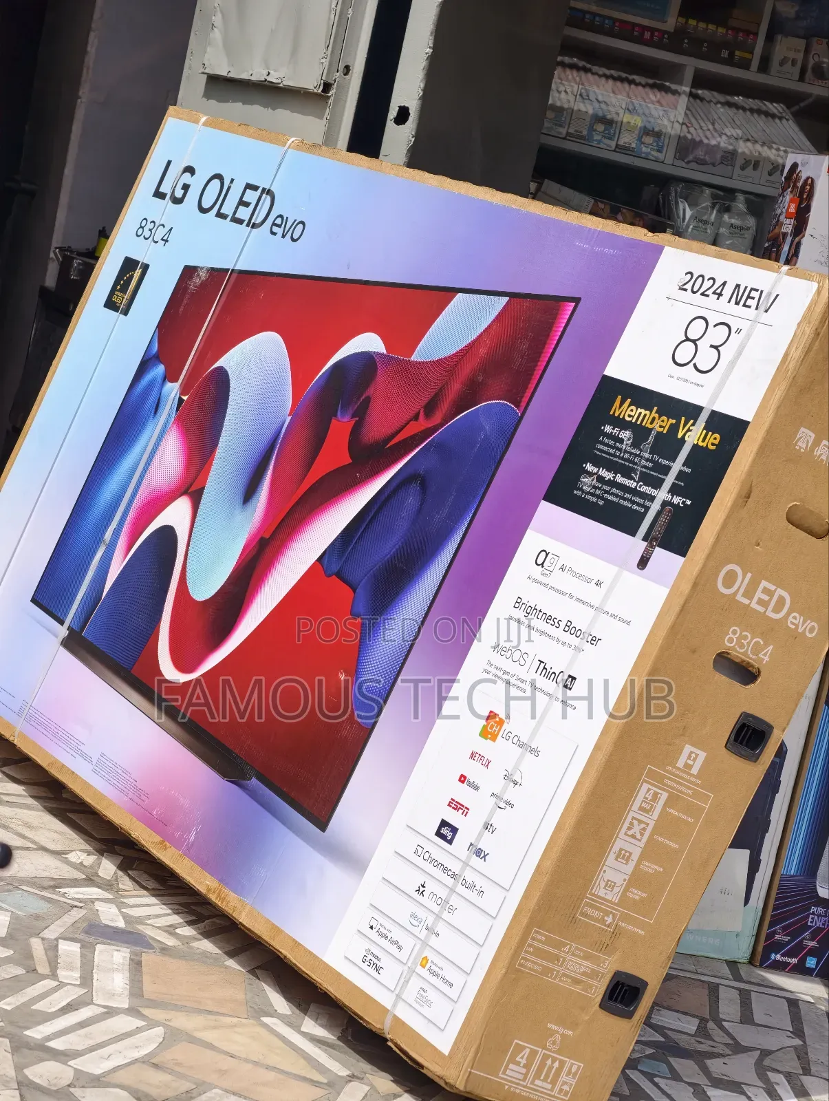 Lg C4, 83 Inches Tv